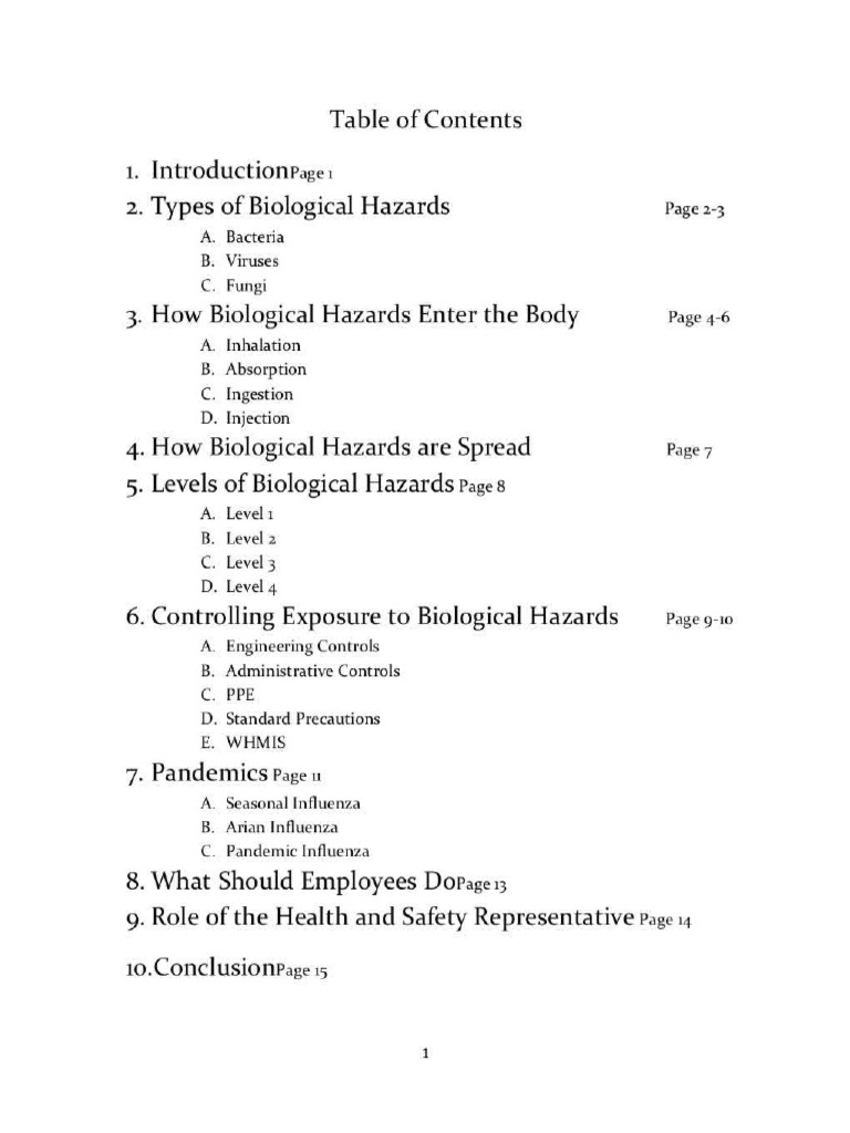Bio Hazard | PDF
