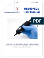 ENG - User Manual - DIGITAL VIDEO OTOSCOPE - Firefly - DE500