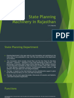 525 - State Planning Machinery in Raj.