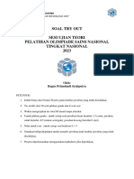 Soal Pretest Simulasi Teori