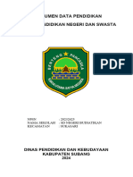 Instrumen Data Pendidikan Kabupaten Subang