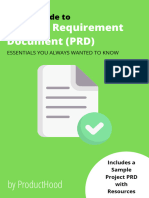 Handy Guide To Product Requirement Document