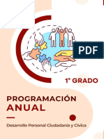 Programación Anual 1° Grado - DPCC