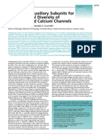 The Role of Auxiliary Subunits For The Functional Diversity of Voltage Gated Calcium Channels - 2015