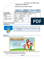 1° Grado - Tutoria - Dia 27 de Marzo