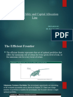 Lecture-5 Investors Utility and CAL