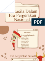 Pancasila Dalam Era Pergerakan Nasional