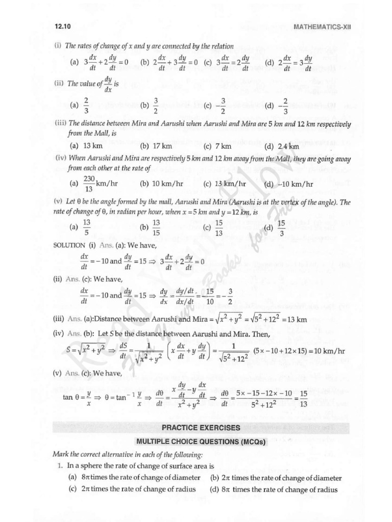 R D Sharma Worksheet 3 | PDF