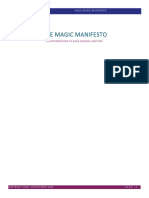 The Agile Magic Manifesto