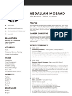 Abdullah's Resume