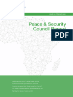 Peace and Security Council Report 165