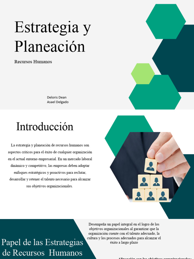 Planificacion De Estrategias De Rrhh Pdf Gestión De Recursos