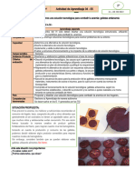 2° - ACT. 04 - Diseñamos y Elaboramos Una Solución Tecnológica para Combatir La Anemia - Galletas Antianemia.