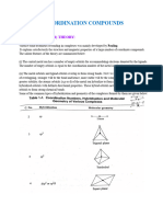 Coordination Compounds