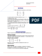 Matrices Teoría Ejemplos