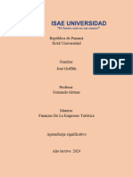 Tarea Individual N.4 de Finanzas de La Empresas Turística A.S.