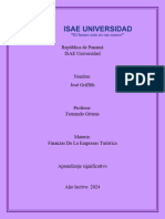 Tarea Individual N. 4 de Finanzas de La Empresa Turistica A.S. 2