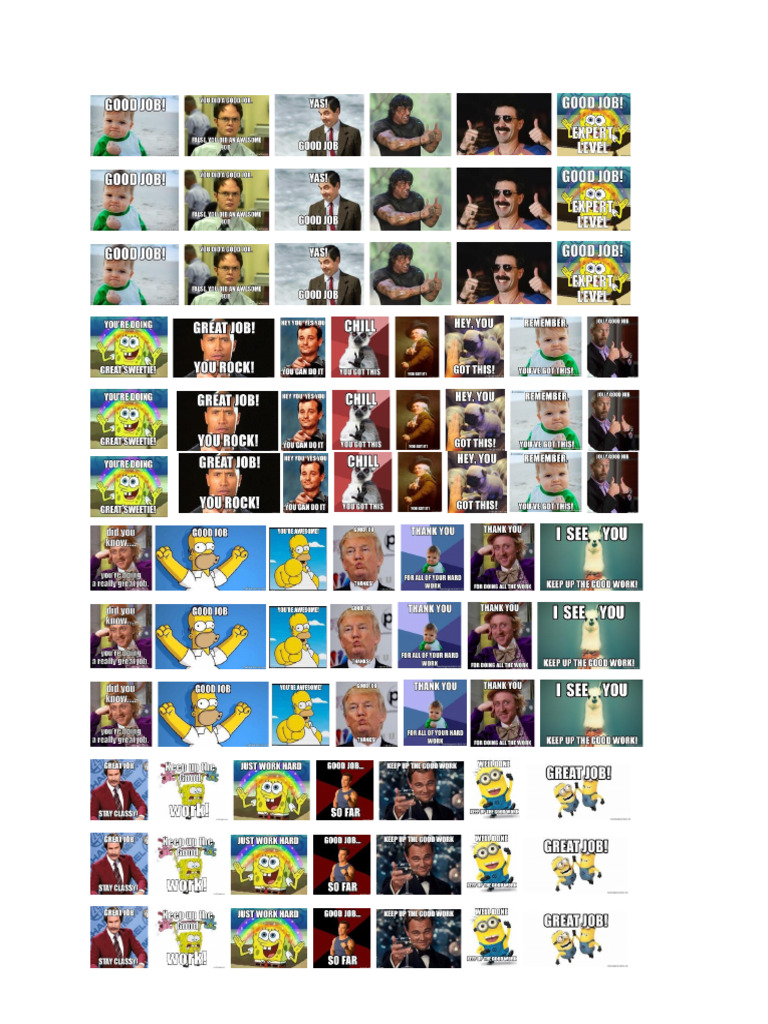 Sticker Meme For Teachers PDF