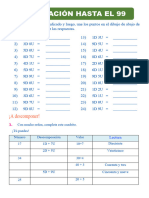 Numeración Hasta El 99 para Segundo Grado de Primaria