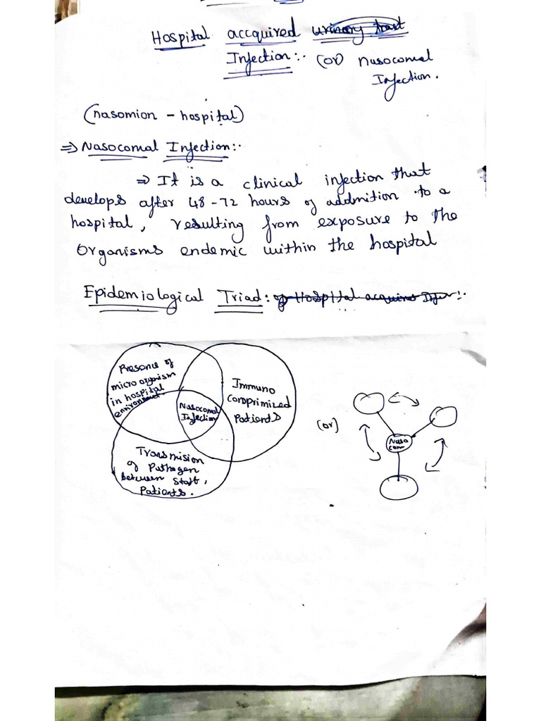 Hospital Acquired Infection | PDF