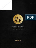Sushi Okage Menu 2022