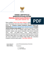 Draft Skema LSP P1 Politeknik Negeri Madura Skema Plate Welder SMAW 3G