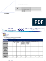 Esquema Programación Anual 2023