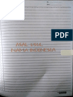 Asal Usul Nama Indonesia - Dita