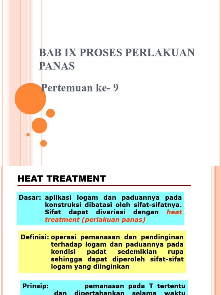 Proses Quenching dalam Perlakuan Panas | PDF