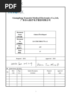 Blood Pressure Monitor Test Report | PDF | Blood Pressure | Diastole