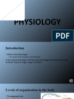 Introduction To Physiology