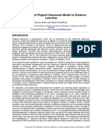 Effectiveness of Flipped Classroom Model in Distance Learning