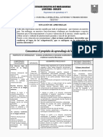 Act. "Valoramos Nuestra Literatura, Leyendo A Arguedas y Vallejo"