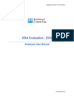 User Manual - KRA Evaluation - Employee - 2024