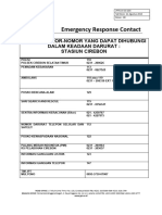 Emergency Response Contact Stasiun Cirebon
