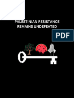 Palestinian Resistance Remains Undefeated