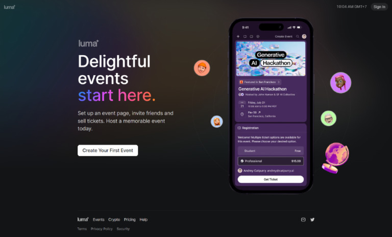 Luma - Delightful Events Start Here | PDF