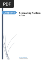 Operating System Chapter 4