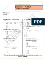 Ejercicios de Algebra