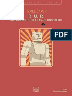 R U R Rossumun Uluslararasi Robotlari Karel Capek PDF Indir 23253