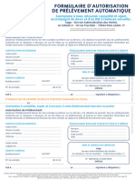 Autorisation Prelevement Flex 1212