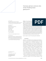 Cytotoxic and Non-Cytotoxic Roles of The CTL NK Protease Granzyme B