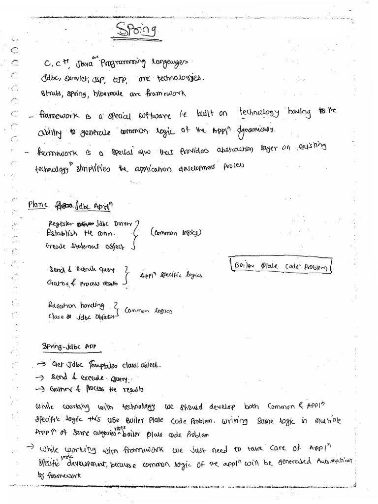 1662461765581Spring-Framework-Handwritten-Notes | PDF