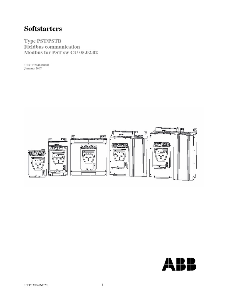 Abb Softstarter Pstb Series Modbus Pdf Parameter Computer