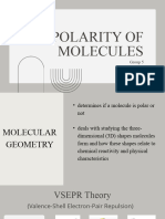 Polarity of Molecules