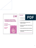 Tooth Development and Normal Histology 2020