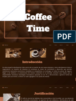 Brown Modern Coffee Presentation