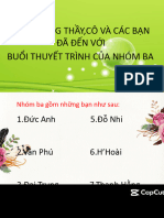 O Nhiem Moi Truong