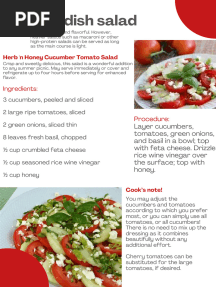 TLE 9 - Salad Recipe Book