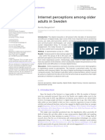 Internet Perceptions Among Older Adults in Sweden